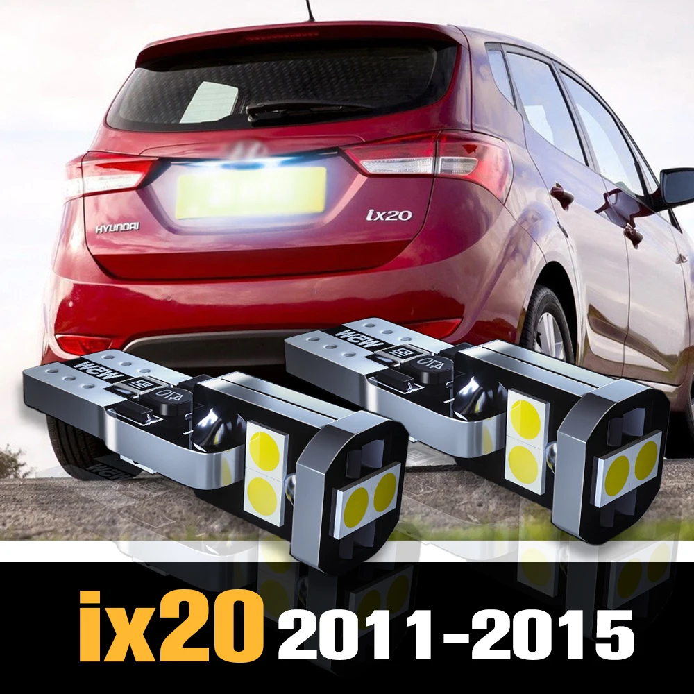 

2 шт., задний номерной знак для Hyundai ix20 2011 2012 2013 2014 2015