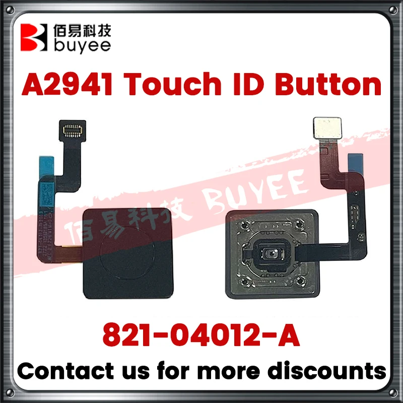 Nuovo Pulsante Id Touch A2941 Originale Per Macbook Air Retina 15.3 "M2 A2941 Pulsante Di Accensione/Spegnimento Senza Funzione Di Impronte Digitali