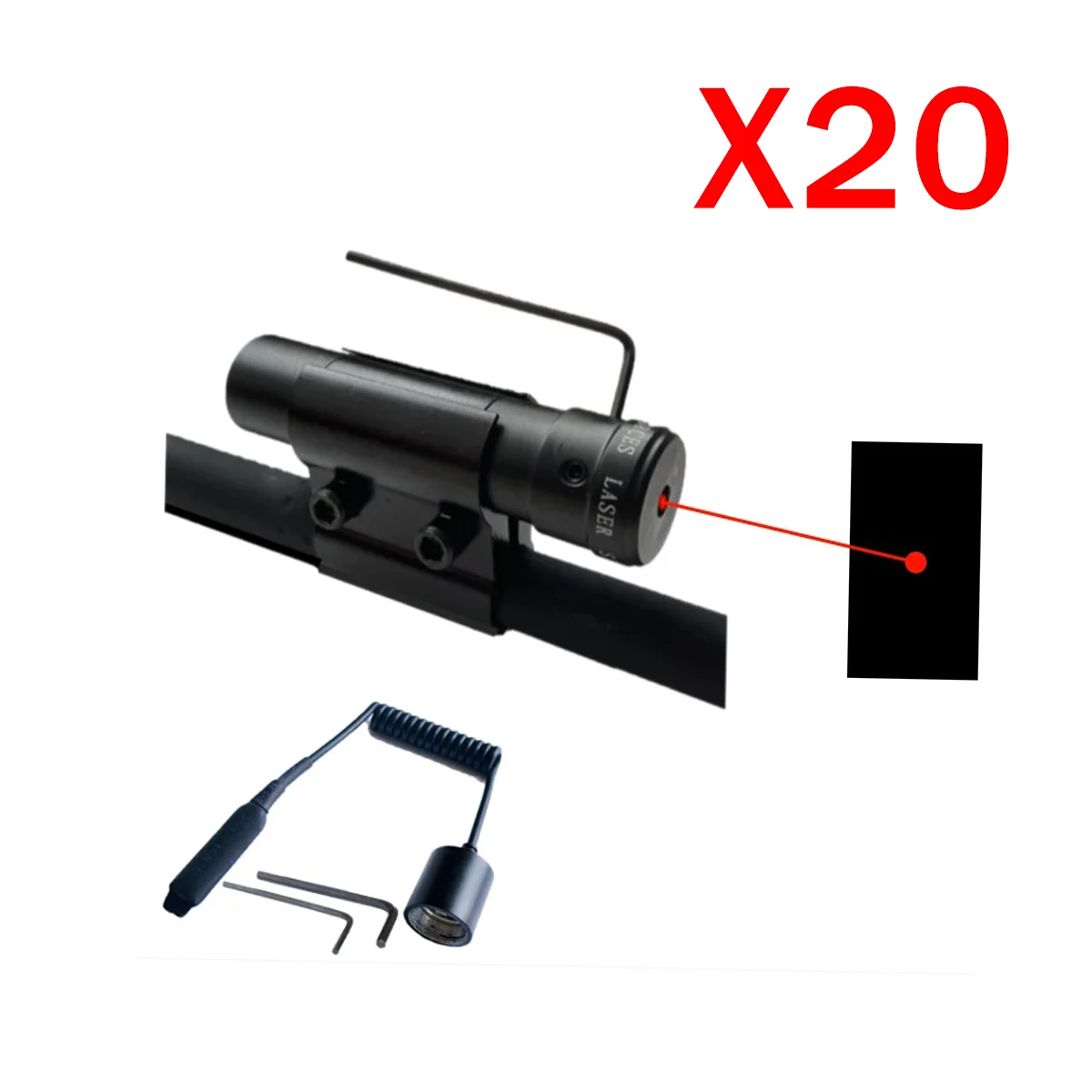 Red laser x20