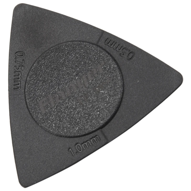 Triangle Guitar Picks 1.0 0.75 0.5 mm Thickness PC + ABS Material Antislip Style 10pcs guitar picks