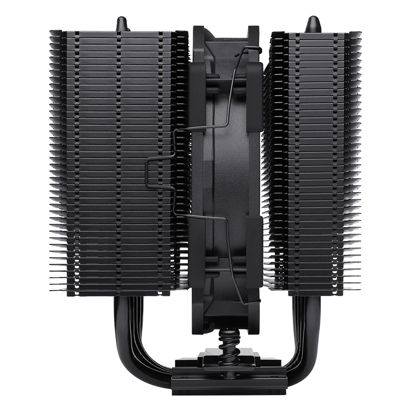 NH-D12L chromax.black double tower 5 heat pipe reflow soldering, double tower single fan