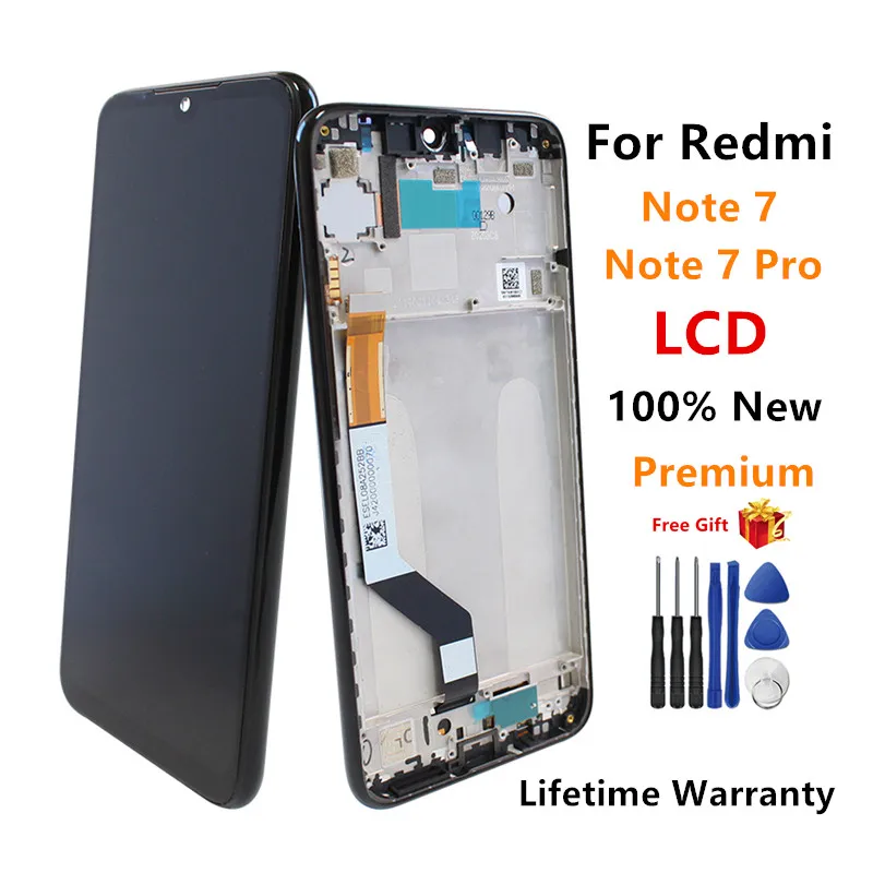 For Xiaomi Redmi Note 7 6.3" Original Lcd Display Touch Screen For Redmi Note 7 Pro Screen