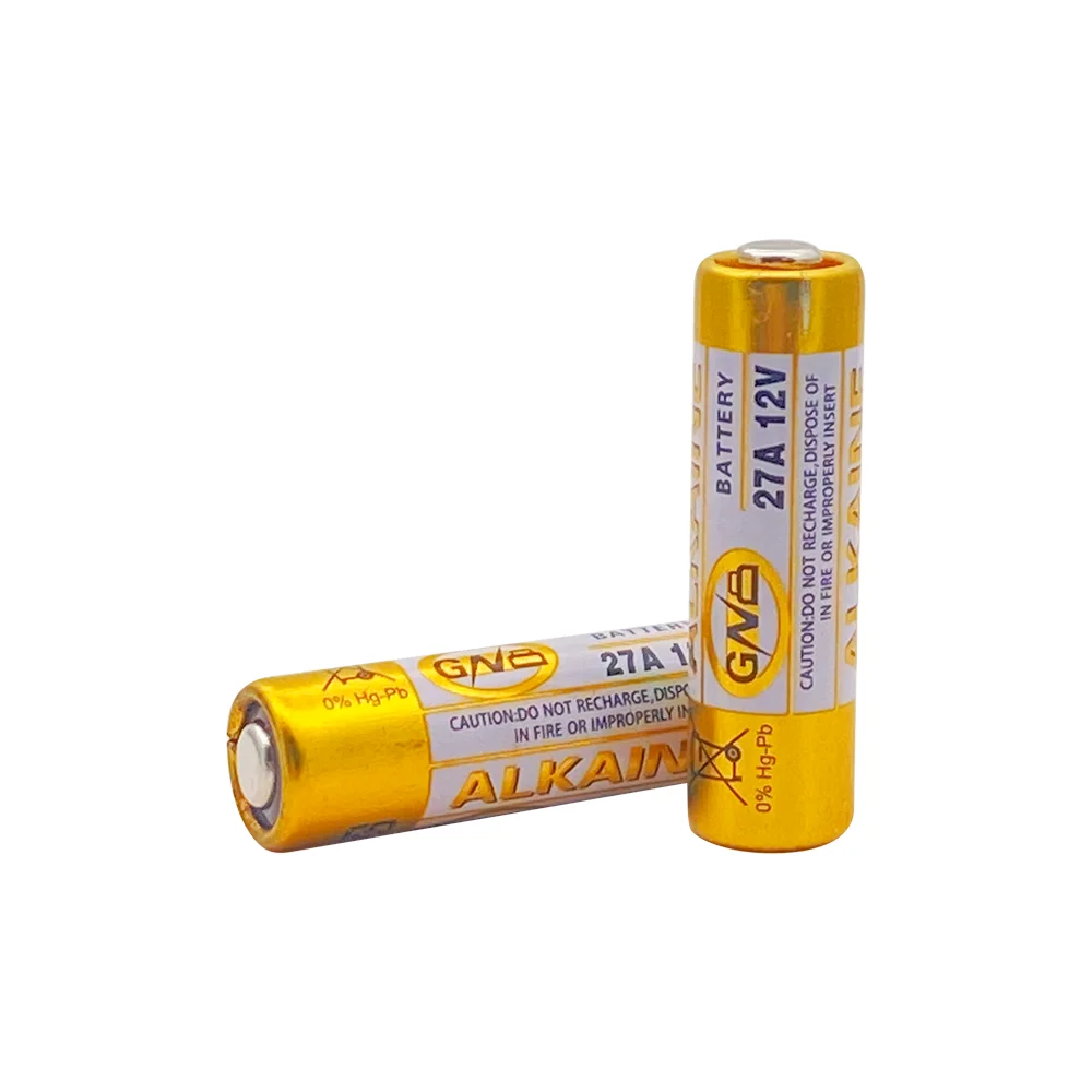 27A 12V Dry Alkaline Battery A27 G27A 27MN MS27 GP27A L828 V27GA ALK27A for Alarm Remote Control Dry Cell 10PCS alkaline battery disposable battery