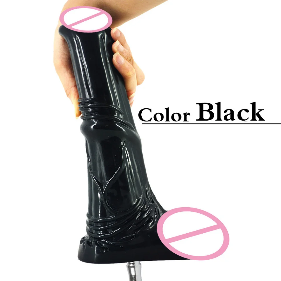 Pênis de Cavalo YOCY Silicone Com Ventosa Colorido