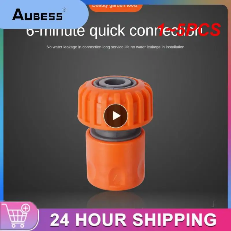 

1~5PCS 3/4" 1" Hose Quick Connector DN15 DN20 DN25 Water Tap Garden Irrigation Connectors