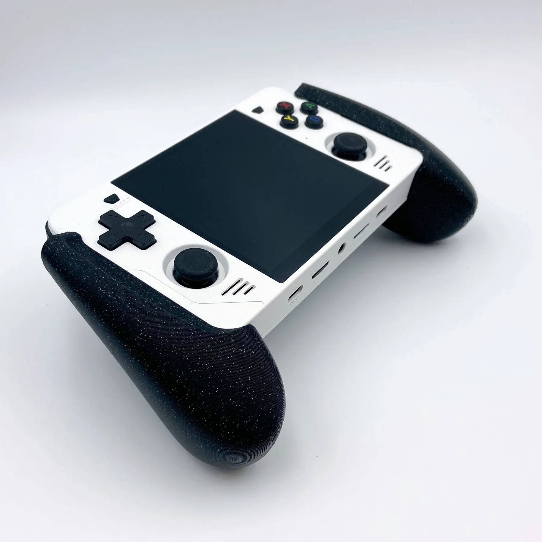 Controller Grip Handle 3D Printed Grip Handle For RGB30 DIY Controller Holding Handle Ergonomic Design Comfortable