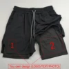 Customized Men's and Women's Sports Shorts Quick drying Double layered 2-in-1 Shorts Team Customized Exclusive Customization 1
