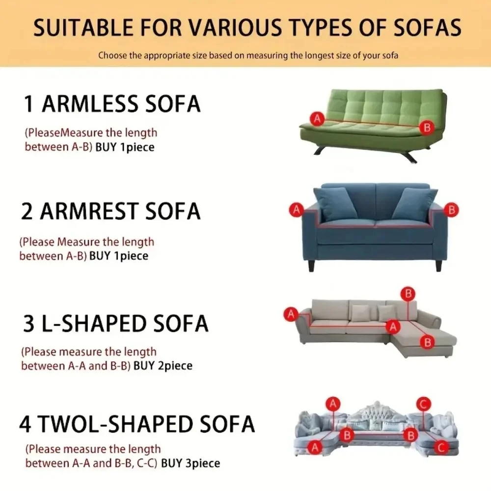 Minimalist Herribone Style Chenille Sofa Towel image 1