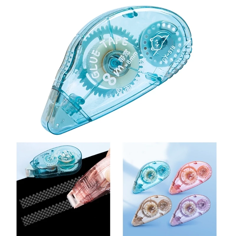 DXAB Double Sided Adhesive Scrapbook Runner Permanent Adhesive Runner Roller Tapes Dot Roller Applicators double sided adhesive tape