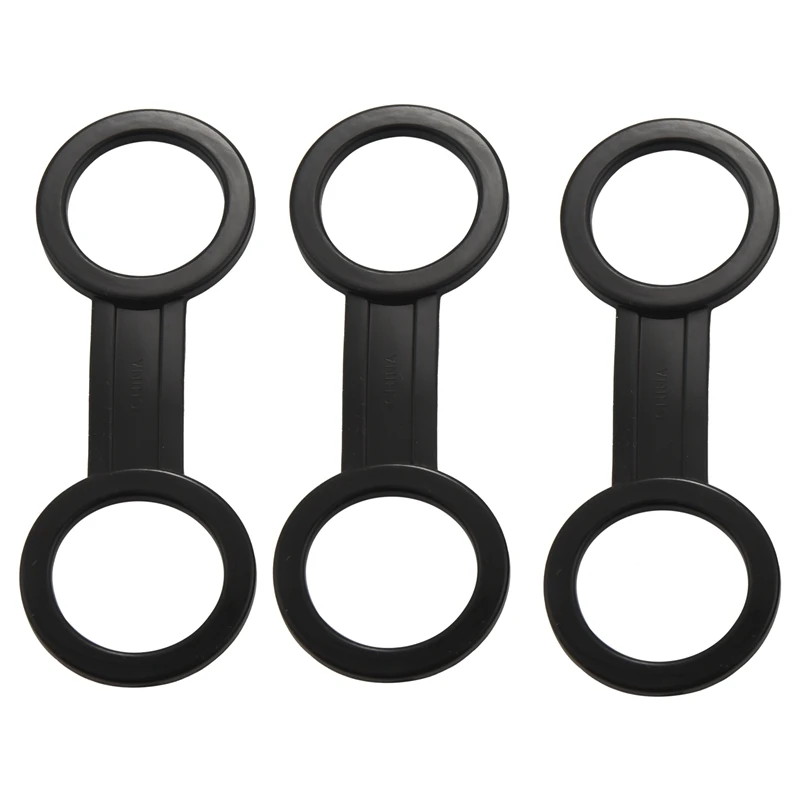 8 Pieces Scuba Diving Dive Snorkeling Silicone Snorkel Mask Strap Keeper Holder Clips Retainer Attachment Gear Spare Part Access diving mask strap cover