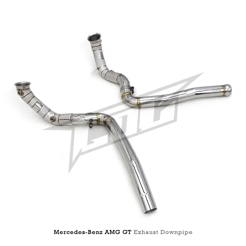 Section High flow Pipes Exhaust Pipes branch downpipe Exhaust Pipe with For GT GTS C190