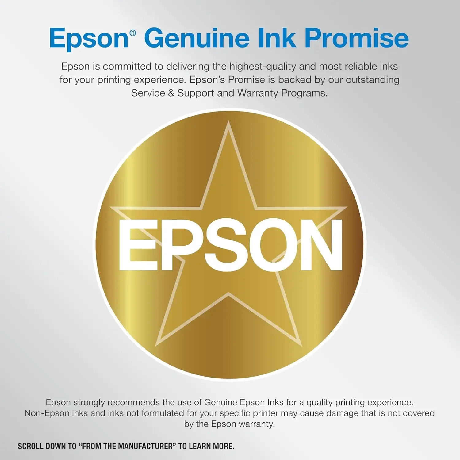 EcoTank ET-4800 Wireless All-in-One Cartridge-Free Supertank Printer with Scanner, Copier, Fax, ADF and Ethernet, White 5