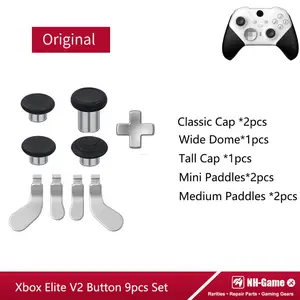 Poignées de manette analogique pour Xbox Elite série 1, repose-pouce, repose-balle,  antichoc, pour PS4