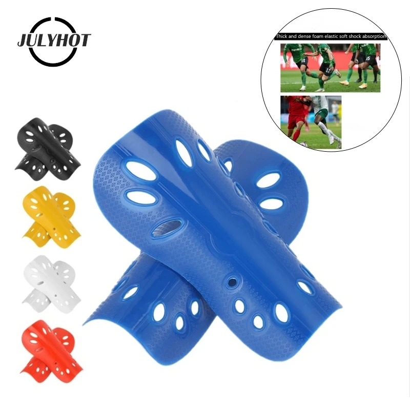

1 Pair Football Shin Pads Plastic Soccer Guards Leg Protector For Adult Protective Gear Breathable Shin Guard
