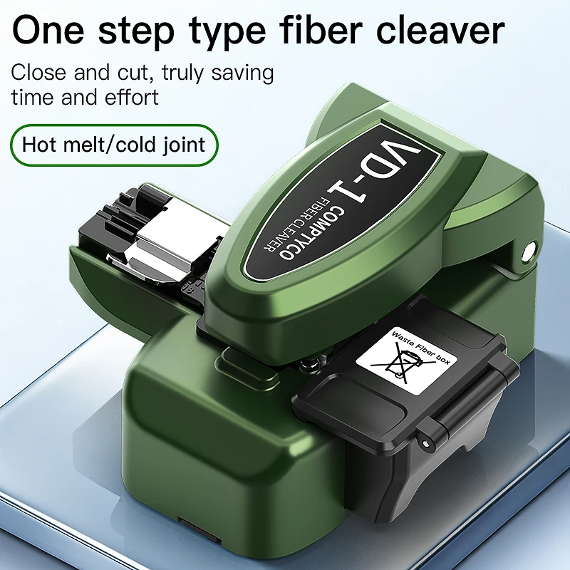 Taglierina per Fibra Ottica COMPTYCO VD-1 One Step, Strumento FTTH per Giunzioni a Caldo/Freddo, Coltello di Precisione per Taglio Fibra Ottica - immagine 2