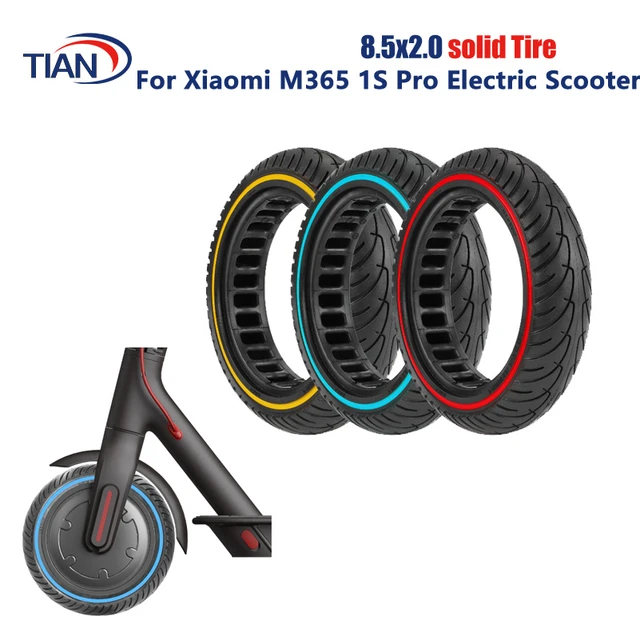 For Xiaomi Electric Scooter Solid Tire 8.5x2.0 for M365 Pro 1S Pro2 Front  Rear Replacement Color Tire 8,5 Inch - AliExpress