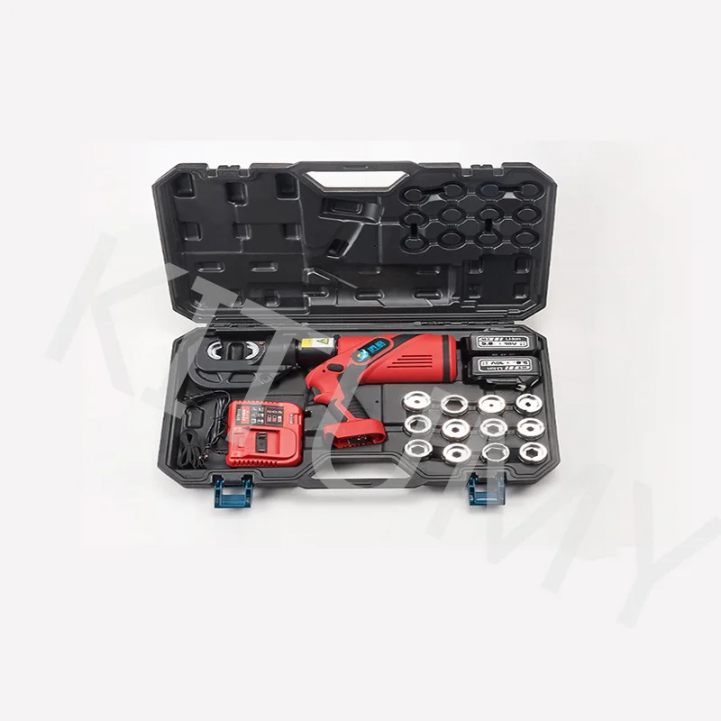 Electric Hydraulic Crimping Pliers 18v Rechargeable Continuous Crimping Pliers Cable Real-Time Digital Display Hydraulic Pliers 4