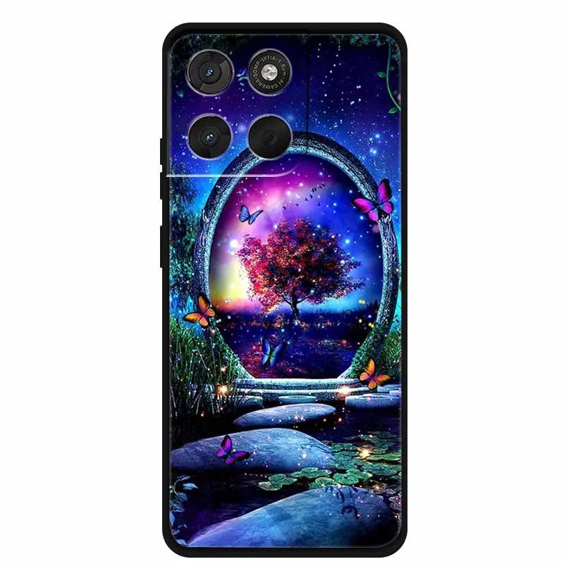Cartoon Silicone Bumper Shockproof Soft Case - Protective Back Cover