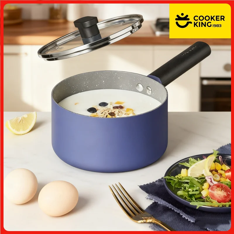 Aluminium Medical Stone Coating Milk Pot Saucepan