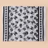 Chiffon Skull Scarf 160*50CM Geometric Printing Pattern Fashion Street Style Holiday Beach Spring Autumn Decorative Shawls New 4