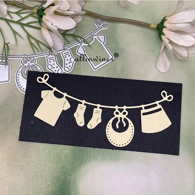 Ensemble De Vêtements Pour Bébé DzIxY Matrices De Découpe En Métal Pour La Fabrication De Cartes