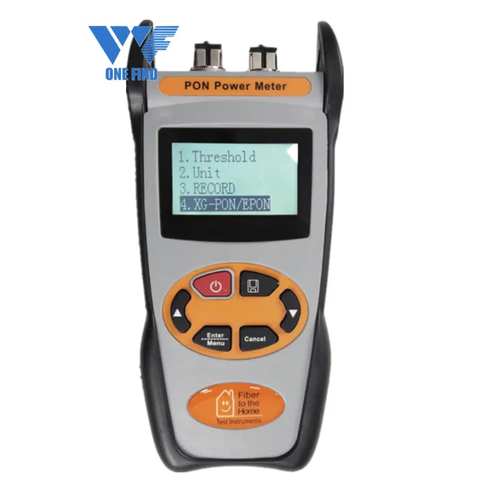 

PON Power Meter(XG-PON) WF1209 /1270/ /1577/ 1310/ 1490/ 1550nm BPON / EPON / GPON /10GPON