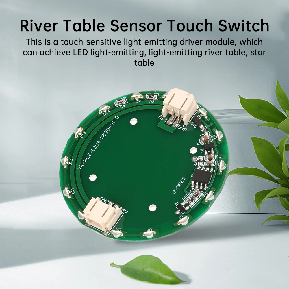 DC24V Fluss Tisch Touch Sensor Schalter LED Licht Emittierende Modul Stern Tisch Sensor Tisch Fahrer Modul DIY kit – Detail 3