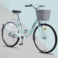 Bicicleta Adulto Wome n's Light Male Comm uter Estudiante Lady Work Bike - Imagen 2