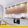 6/8/12pcs Led Downlight 3W DC12V Ceiling Lamp Recessed Down Light Round Led Panel Light Black White Silver Dimmable Spotlight 5