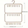 Multi-Clip Sock Drying Hanger:Multifunctional&Detachable,Ideal for Space-Saving Drying of Underwear,Towels,Socks,and Baby Clothe 6