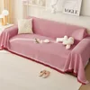 Woven Cotton Sofa Cover Blanket Solid Color Non-slip Sofa Towel for Living Room Furniture Decor Tapestry Couch Cover With Tassel 5