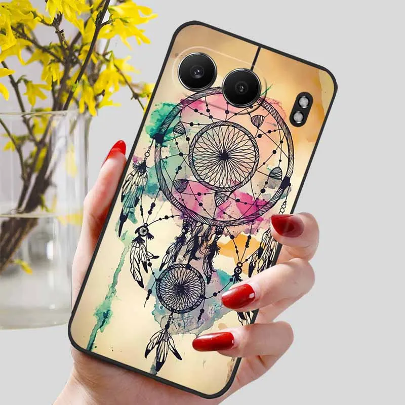 Luxury Silicone TPU Soft Bumper Case with Cute Cat Design for Oneplus Nord 4 - Premium Protective Cover
