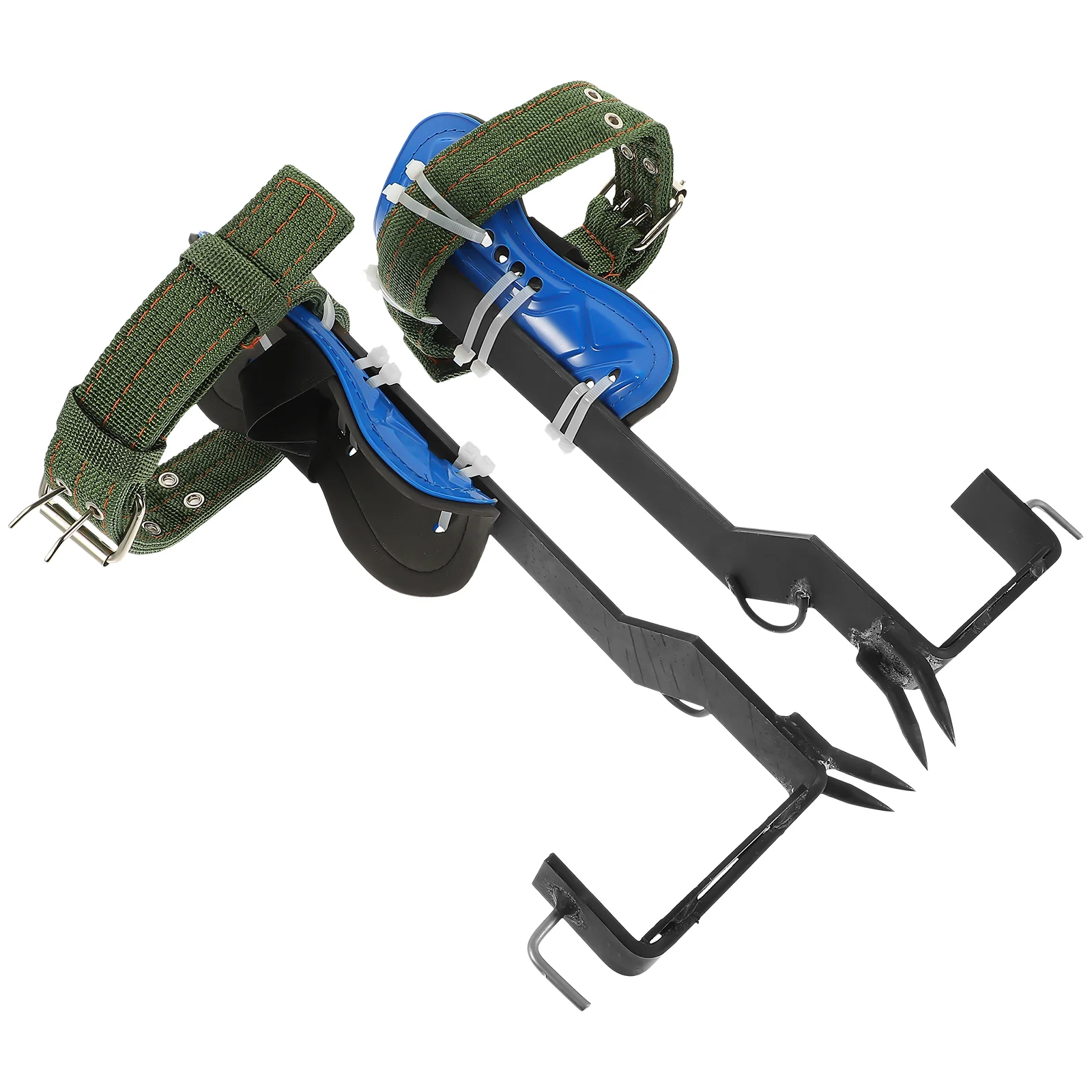 Durable Iron Tree Climbing Spikes Arborist Shoes Hard Tip Various Trees Stand Hunting Gear Safety Claw Set Pole Climbing Tool