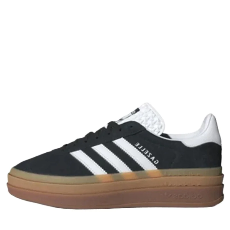Sports Board Shoes Adidas Gazelle Bold Woman Casual Training Shoes Suede Thick Soled Outdoor Non-slip Female Skateboard Sneakers