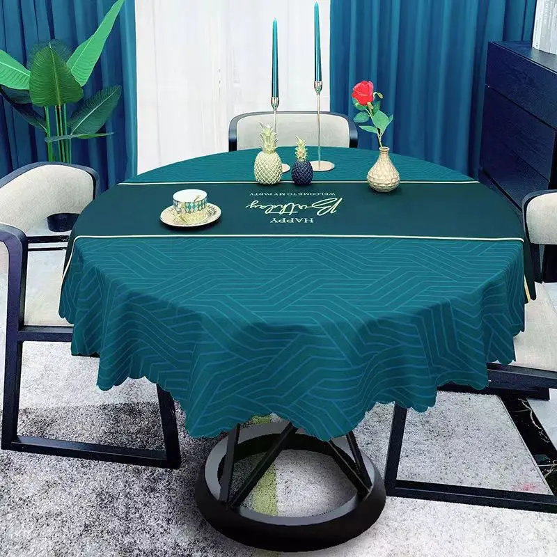 NoEnName_Null 방수 테이블보 nappe table katlanır sandalye kamp клейонка на стол кухни Mainland China PVC None Non-woven Dining table 4
