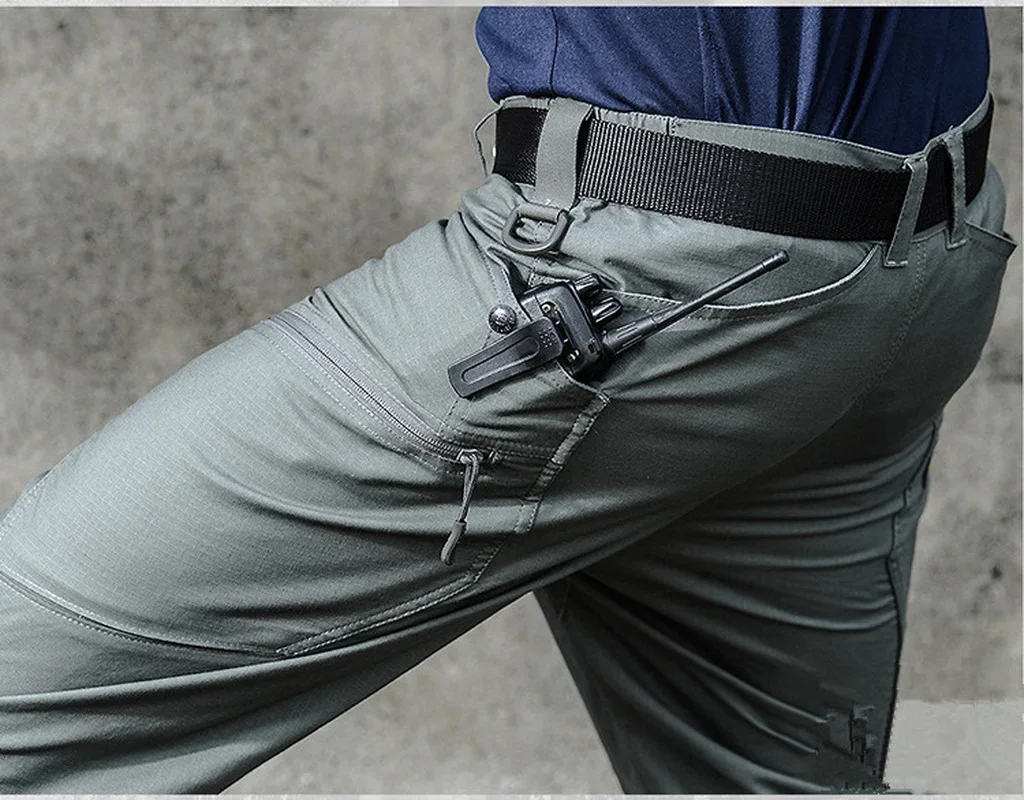 Military Tactical Cargo Pants Men Special Force Army Combat Pants SWAT Waterproof Large Multi Pocket Cotton Long Trousers S-3XL