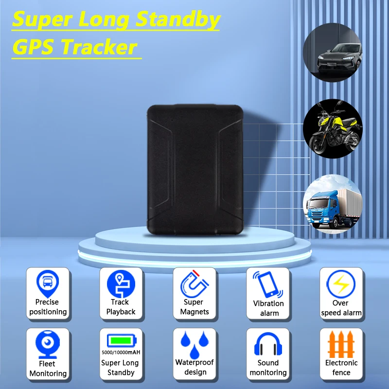 VEHICEL GPS TRACKER CAR GPS TRACKER MOTORCYCLE TRACKER FREE PLATFORM DYEGOO WT07 STRONG MAGNET LONG BATTERY gps tracker car tracker