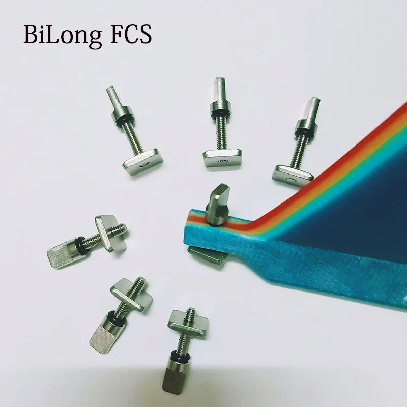 316 Stainless Steel Manual Tip Sup Center Fin Plate Long Board and Plate Smart Screw Longboard Fin Box M4 Screw Surf Fins