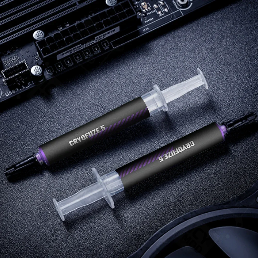 쿨러 마스터 크라이오퓨즈 컴퓨터 방열 그리스 보라색 페이스트, PC 노트북 GPU CPU 방열, 5 12.6W/mk