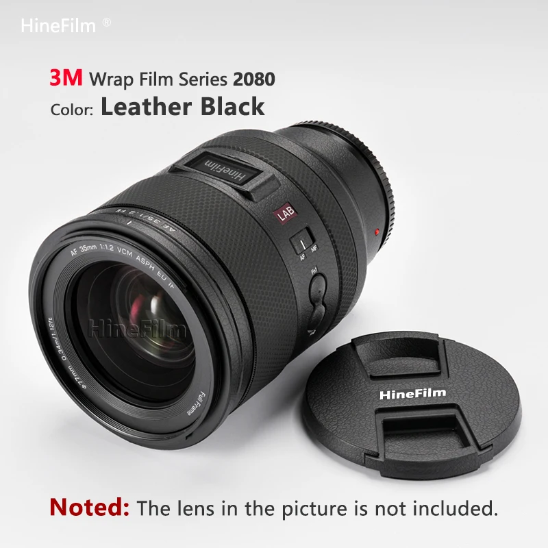 Viltrox AF 35mm F1.2 LAB FE 마운트 렌즈 스티커 용 Hinefilm 스킨 Viltrox AF35 F1.2 랩 35 1.2 커버 용 35F1.2 렌즈 데칼 스킨