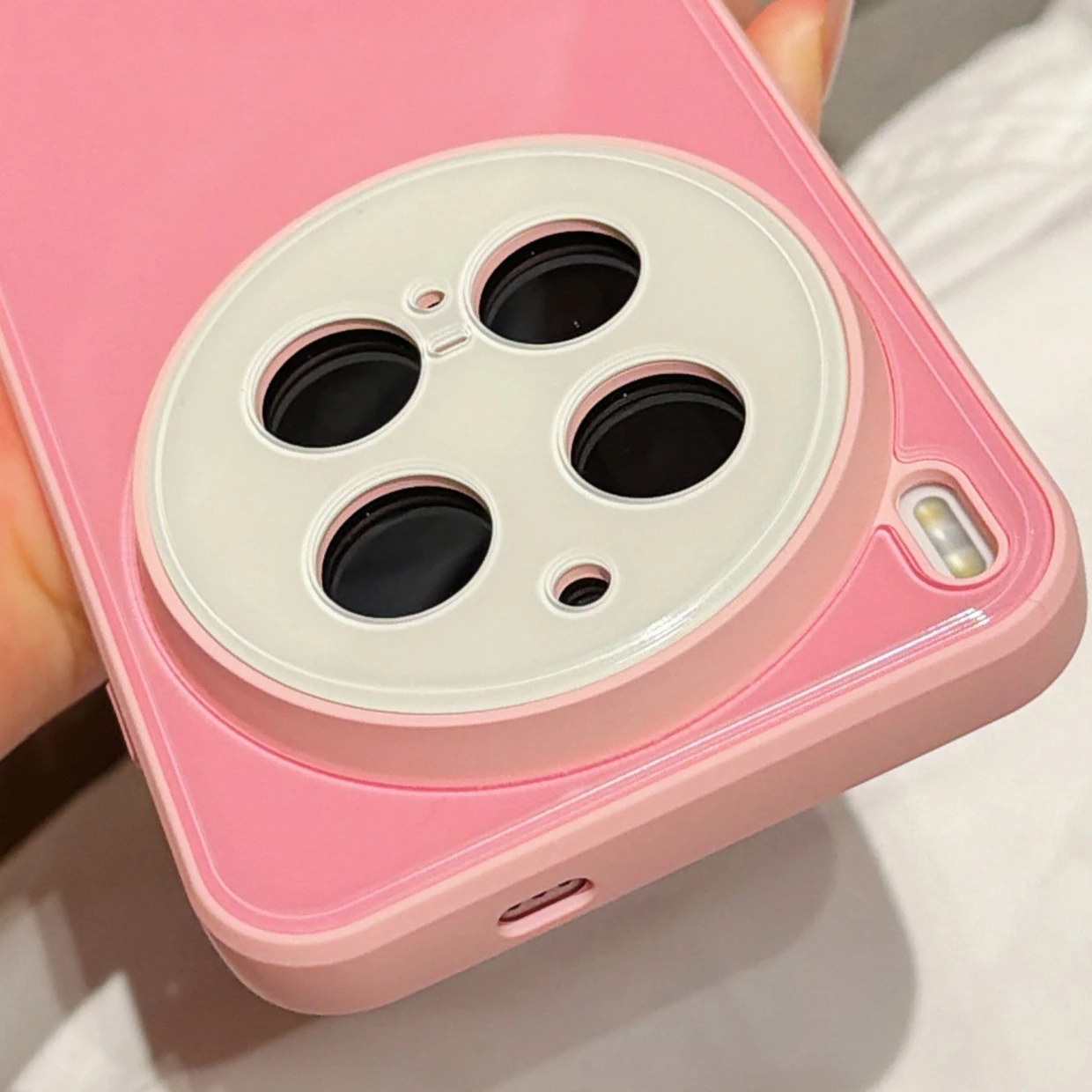 Crystal Clear Shockproof Phone Case - Transparent Hard Back with Soft Silicone Edge