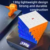 Qiyi XMD Hong 5x5 UV Magnetic Magic Speed Cube Stickerless Professional Fidget Toys XMD 5X5 Cubo Magico Puzzle Cubo Magico 4