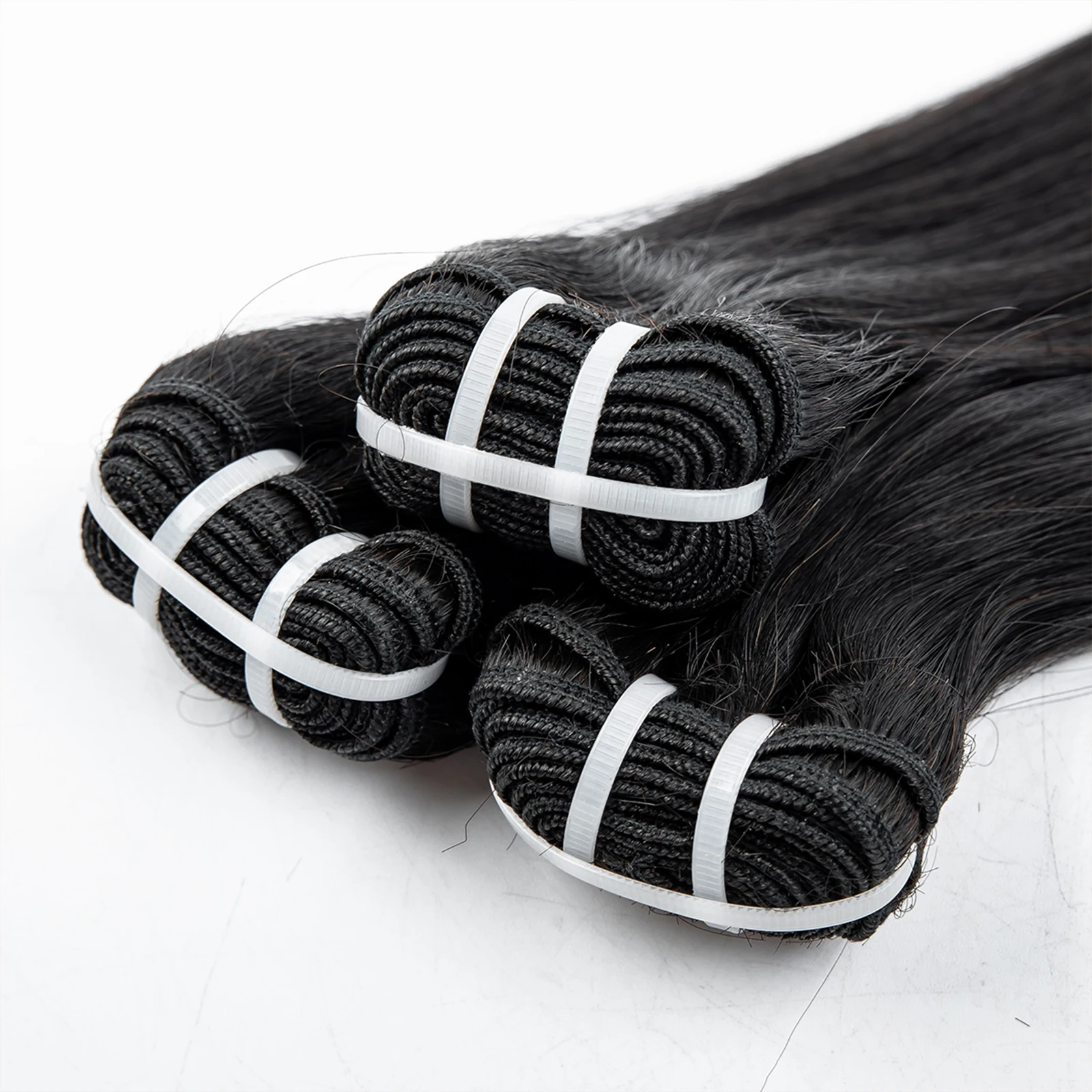 15A Super Double Drawn Human Hair Bundles Vietnamese Raw Bone Straight Bundles Human Hair Bundles Hair Extensions 100g/bundle