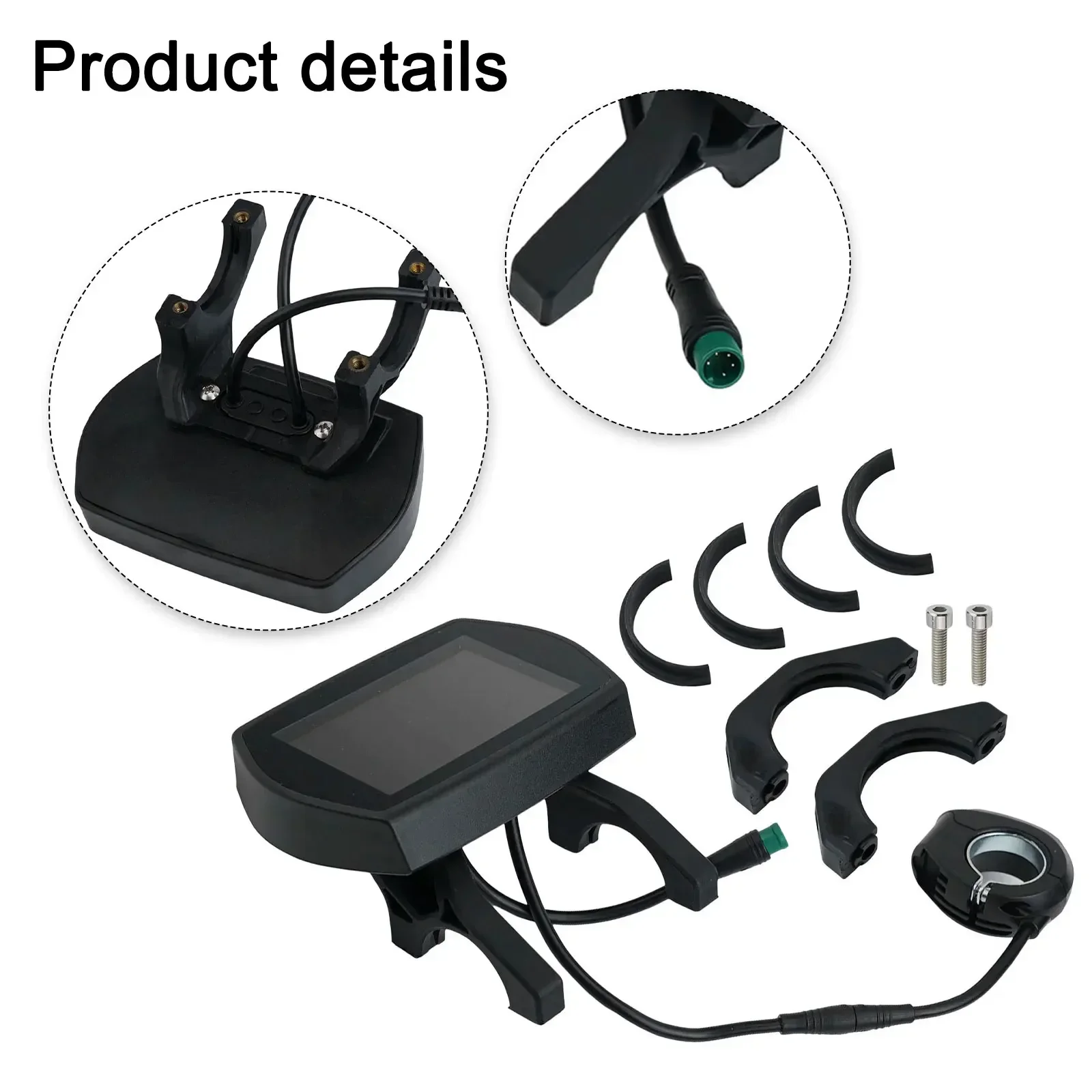 Display Controller Per Scooter Elettrico Kugoo G2 - 48V 1000W Con Cavo 6 Pin