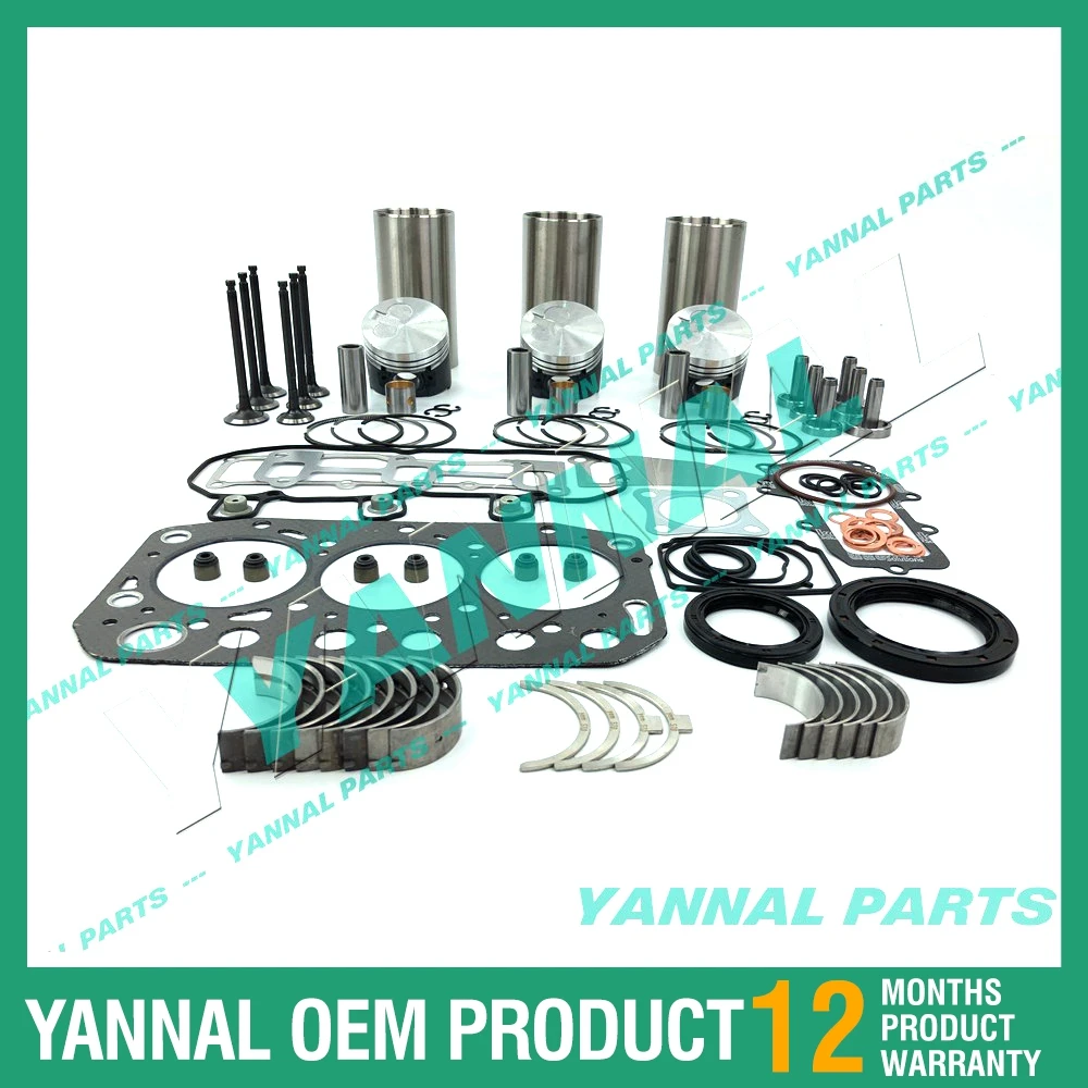 Kit Revisione Revisione Per Motore Yanmar Muslimah John Deere Gator Xuv 850D