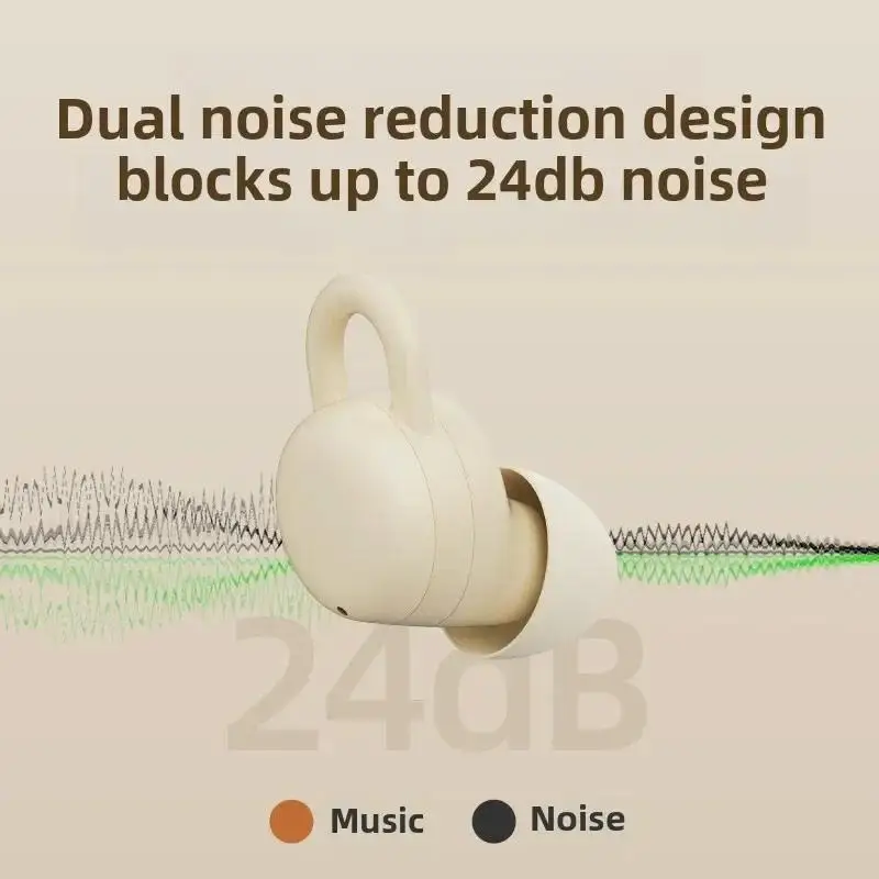 Wireless Waterproof Headphones with Mic for Bluetooth Devices