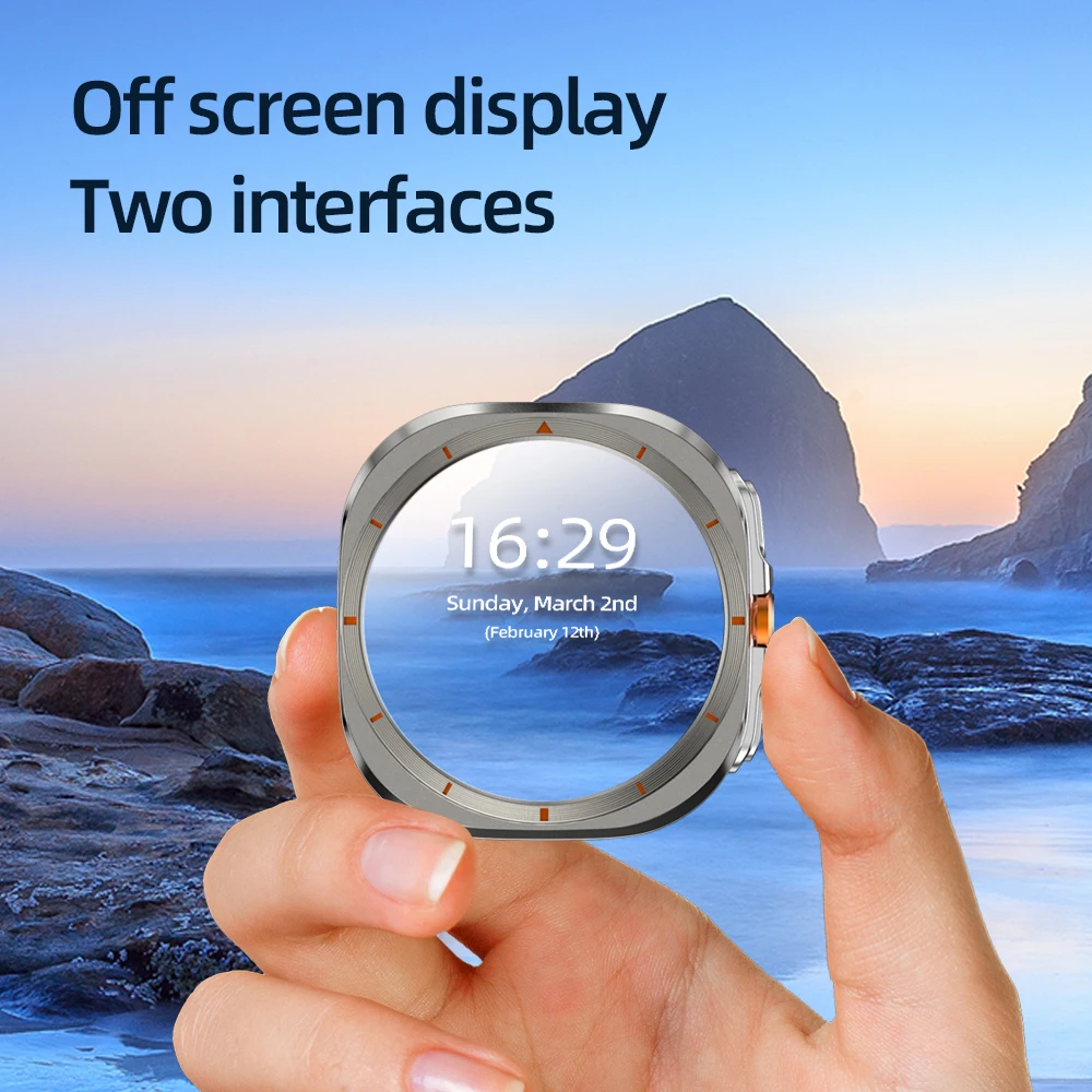 Watch Ultra Smartwatch 5G With 180° Rotary Camera GPS WiFi Compass Android 10.0 App Store Sim Card Slot For Samsung Smart Watch 4