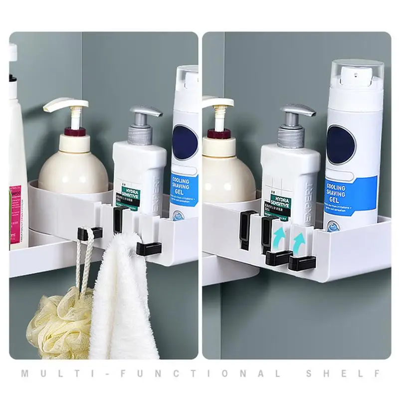 https://ae01.alicdn.com/kf/Sddf77b2b2ef44314961bda6dde4bba749/Rotating-Bathroom-Corner-Shelf-Shower-Organizer-For-Bathroom-Self-Adhesive-Storage-Shower-Caddy-With-4-Hooks.jpg