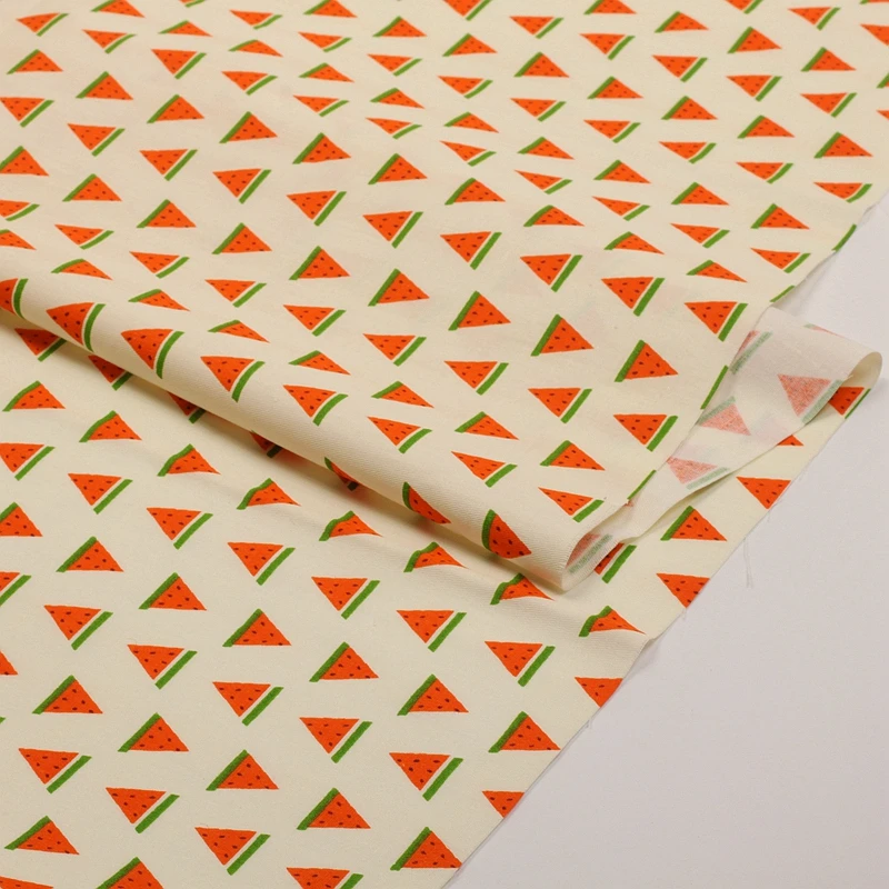Red Series Cotton Twill Printed Fabric - Premium Quality for Handmade DIY Projects