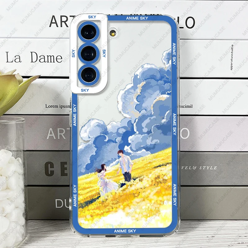 Anime Sky Soft Cover Phone Case